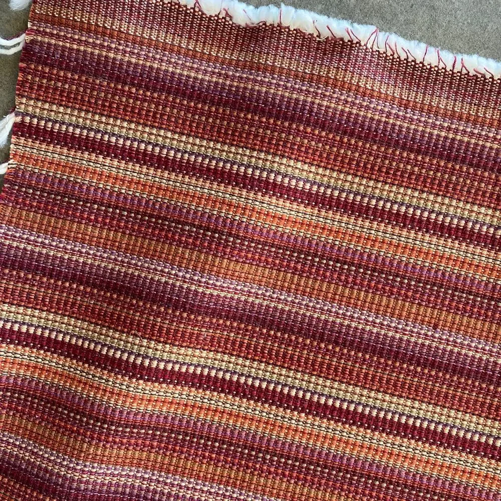 Autumn Colors Woven‎ Fabric remnant 22”x62”